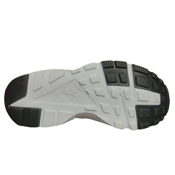 Nike Air Huarache Run Kids Size 4Y/Womens 5.5 Phantom Black Volt 654275-045 - Picture 5 of 7